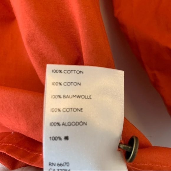 Anthropologie Maeve Jessie Coral Smocked Top - Picture 5 of 7